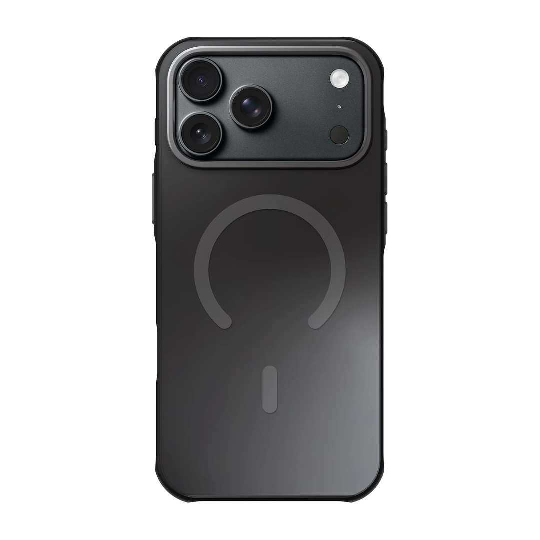 LAUT | HUEX WAVE for iPhone 18 Pro/17 Pro - Midnight Silver | L_IP26B_HW_BK