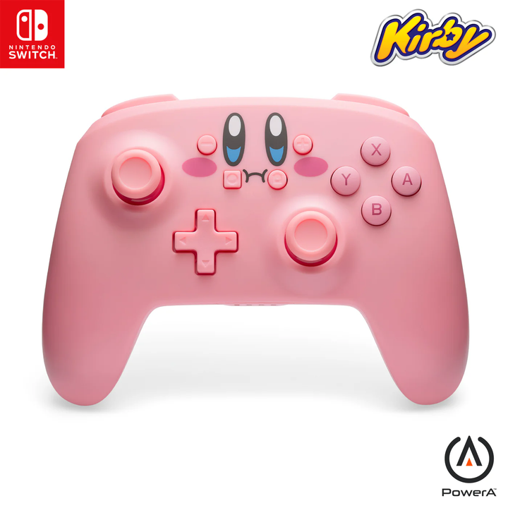 PowerA | Kirby Mouthful Wireless Controller for Nintendo Switch | NSGP0348-01