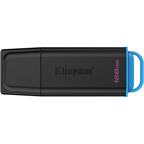Kingston | Portable USB 3.2 Gen 1 DataTraveler Exodia 128GB - Black/Blue | DTXG2/128GB