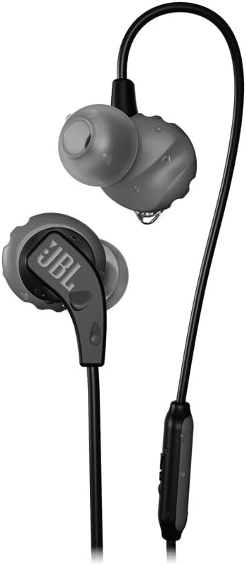 JBL | Endurance Run 3 Wired 3.5mm - Black & Gray | JBLENDURRUN3BLKGAM