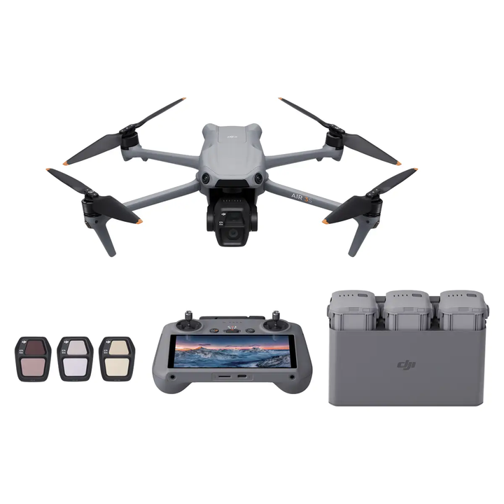 DJI | Air 3S (DJI RC 2)  Fly More Combo | CP.MA.00000816.01