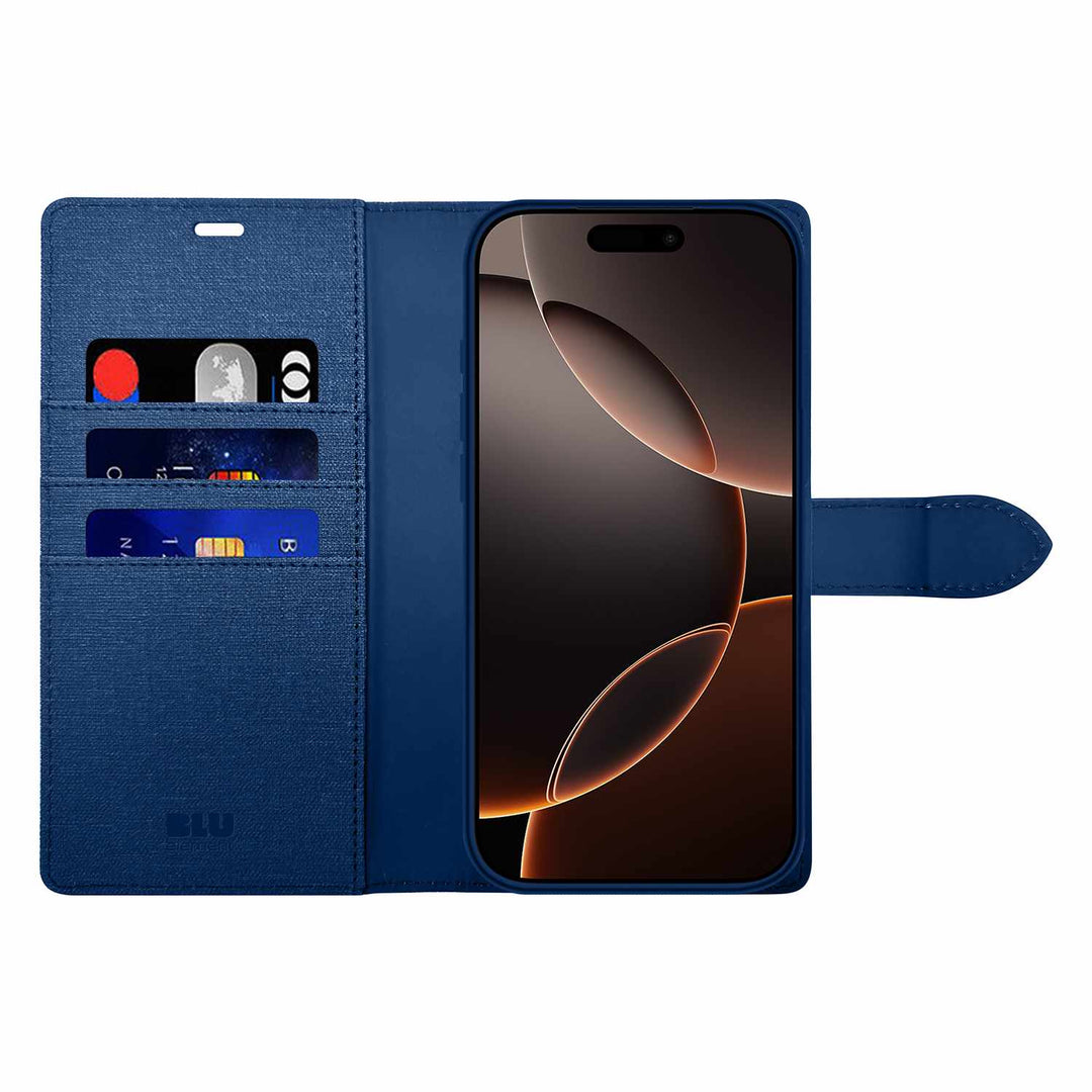 Blu Element | Folio 2-in-1 Case iPhone 18 Pro Max /17 Pro Max - Lazuli Blue | BEF218PRT