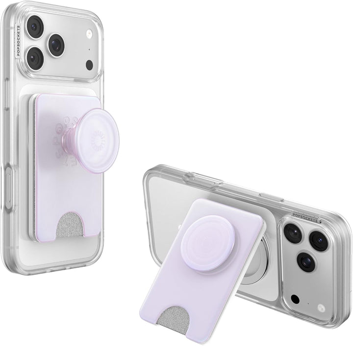 PopSockets | Kick-Out MagSafe PopWallet - Opalescent White | PS-809348