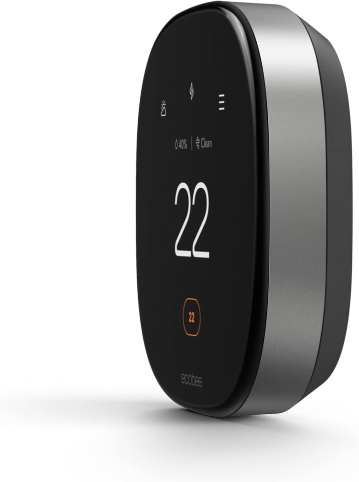 Ecobee | Smart Thermostat Premium Wi-Fi - Black | EB-STATE6C-01