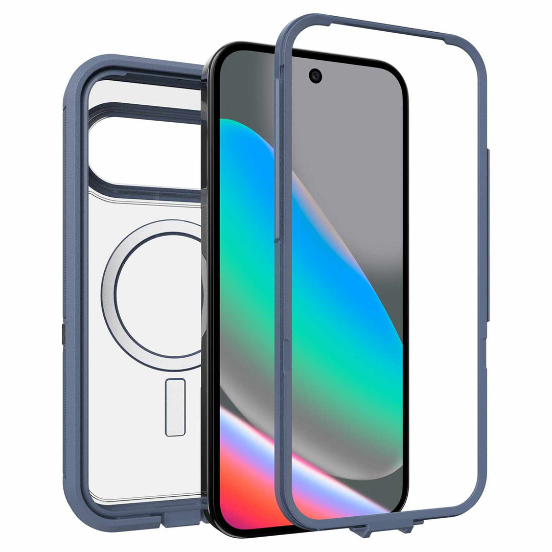 OtterBox | Defender Pro XT Case w/Magnets Mountain Storm for Google Pixel 10/10 Pro - Clear | 77-98262