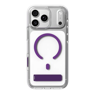 ZAGG | Graphene Santa Cruz Snap iPhone 18 Pro/17 Pro Kickstand Case - Fresh Purple | 702322311