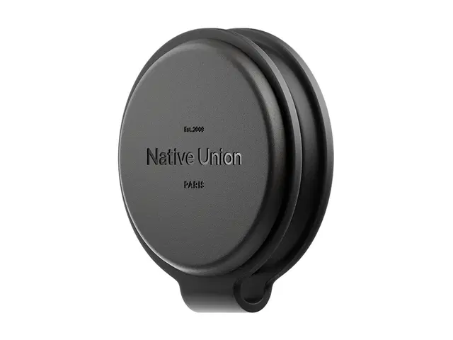 Native Union | Voyage 2-in-1 Wireless Charging Pad Qi2 Certified - Black | VOY-2IN1-WL-BLK