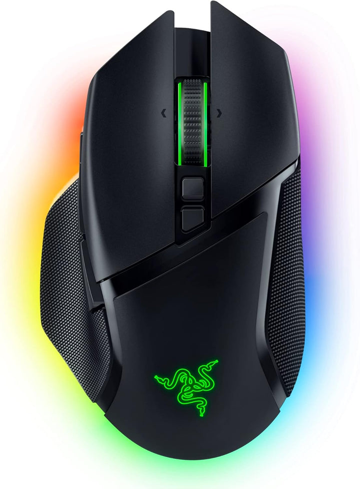 Razer Renewed | Basilisk V3 Pro 30K DPI Wireless Gaming Mouse - Black | RZ01-04620100-R3U1 | 60 DAYS WARRANTY