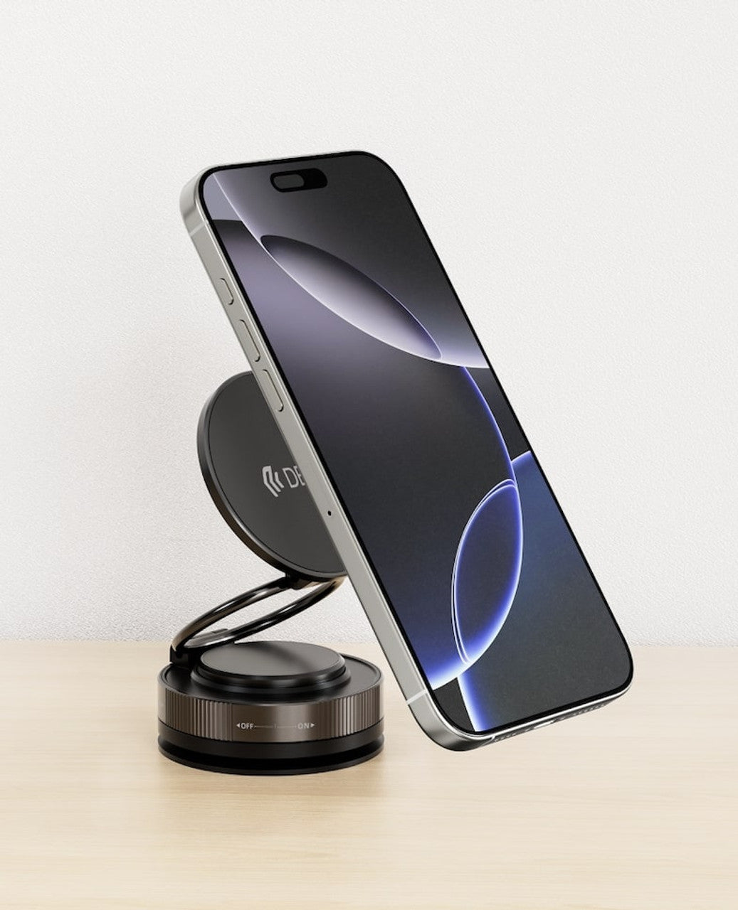Devia | Ultra2 Magnetic Multi-Angle Adjustable Metal Phone Holder - Black | 6942297129399