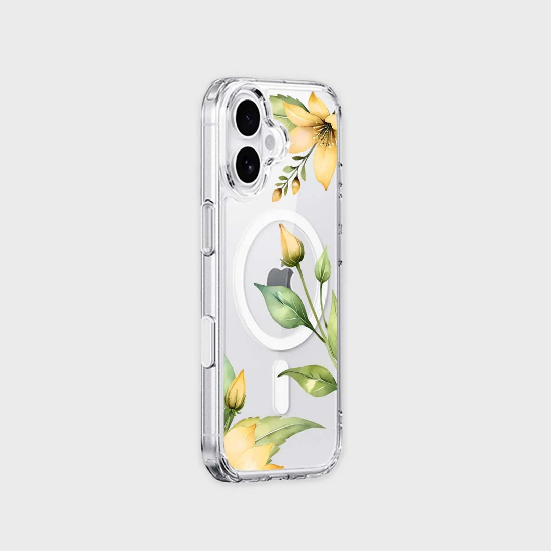Caseco | Yellow Wildflower iPhone 17 - Floral  | ED24E5-YW