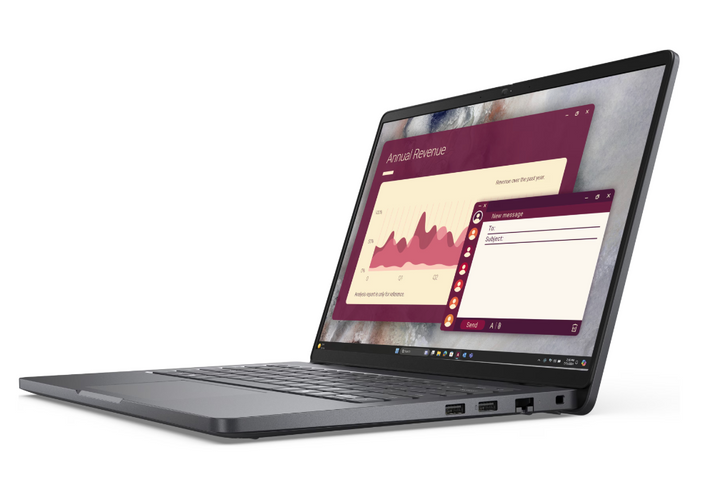 Dell | Pro 14 Laptop  Ultra 7 255U 32GB DDR5 512GB W11 Pro 1YR Prosupport