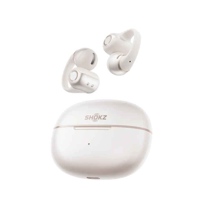 Shokz | OpenDots 2 Open-Ear True Wireless Earbuds - White | E320-ST-WT-CA-326
