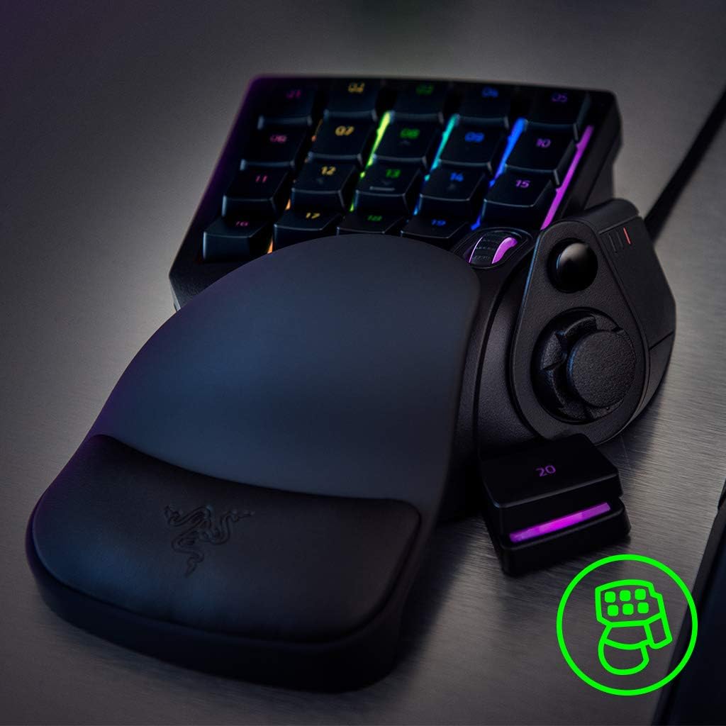 Razer | Tartarus V2 Left-Handed Gaming Keypad 32 Programmable Keys - Black | RZ07-02270100-R3U1