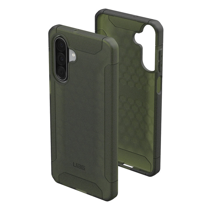 UAG | Scout Rugged Case for Samsung Galaxy A17 5G -  Translucent Olive | 214512114T72