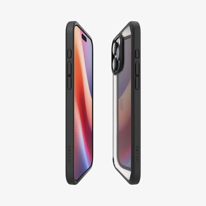 Spigen | Crystal Hybrid Case iPhone 16 Pro Max - Matte Black | 120-8855