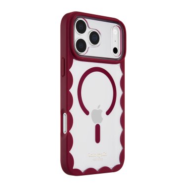 Kate Spade | Scallop MagSafe iPhone 18 Pro/17 Pro - Cherry Glaze | KS061180