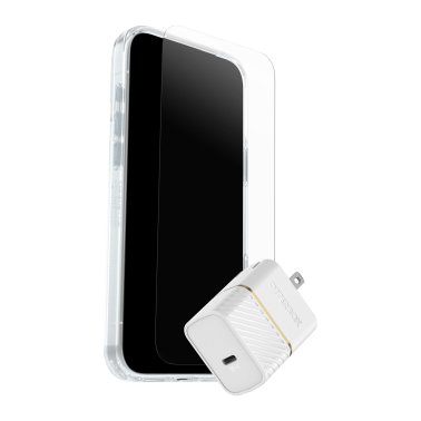 OtterBox | Symmetry w/Magsafe iPhone 17 Pro Max Protection + Power Kit Bundle - Clear | 78-81563