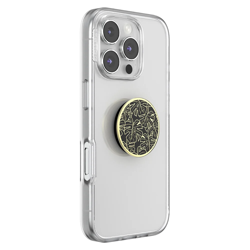 PopSockets | PopGrip Monstera - Black | 809037