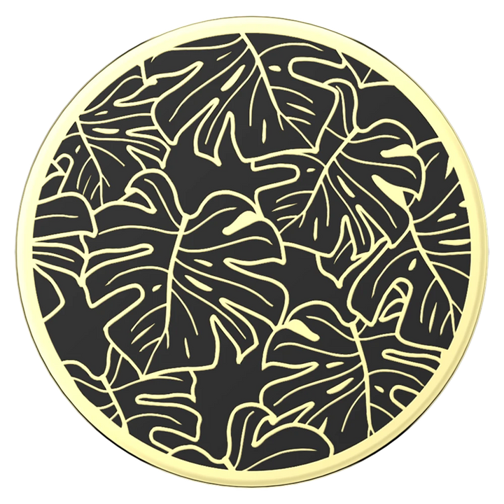 PopSockets | PopGrip Monstera - Black | 809037