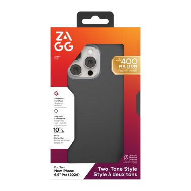 ZAGG | SoHo Graphene Snap Case iPhone 16 Pro Max - Black | 15-13452