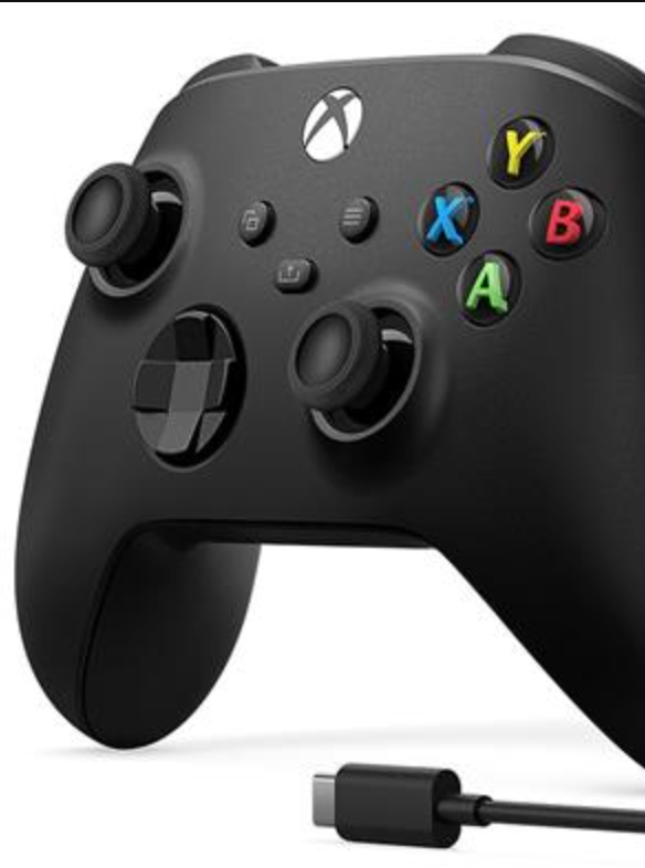 Microsoft | Xbox Series X/S Wireless Controller w/ 9FT Cable - Black |