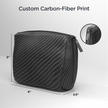 HyperGear | Charging Kit with Travel Pouch USB-C PD 30W - Carbon Fibre | 16290