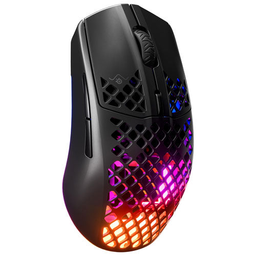 SteelSeries | Aerox 3 2022 Edition 18000 DPI Bluetooth Optical Gaming Mouse - Black 62612