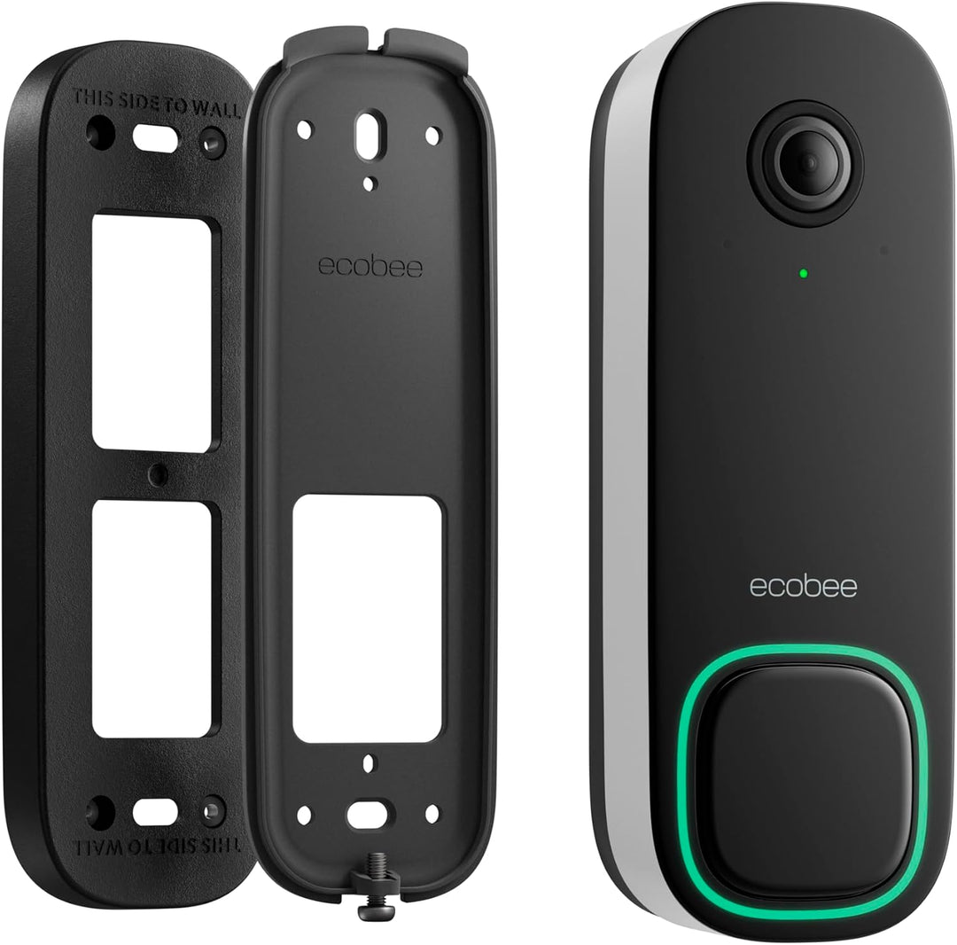 Ecobee | Smart Doorbell Camera Wired Video Doorbell - Black | EB-CAMSDB-01