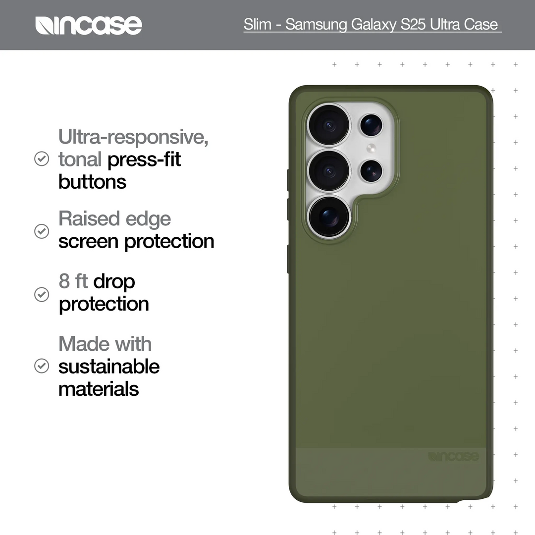 Incase | Slim for Samsung S25 Ultra - Highland Green | SA-2078-HLGN