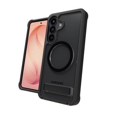 ZAGG | Graphene Rainier Snap Kickstand for Samsung Galaxy S26+ - Smoke Black | 0702321391