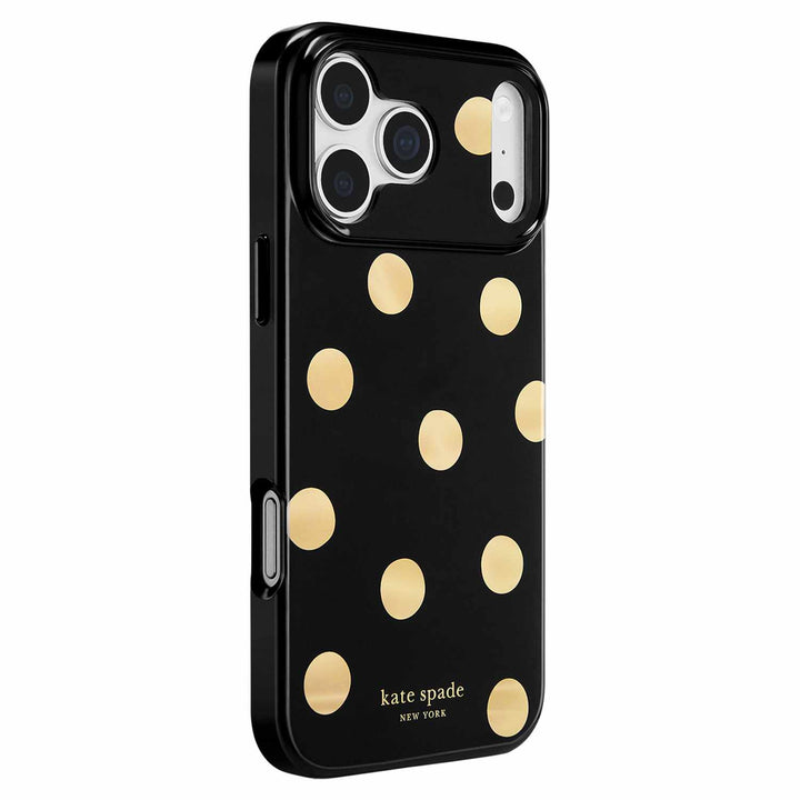 Kate Spade | Protective MagSafe Case iPhone 18 Pro /17 Pro - Metallic Classic Dot | KS061144
