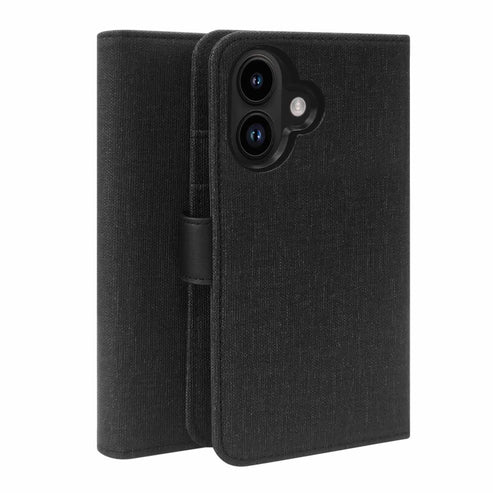 Blu Element | Folio 2 in 1 w/MagSafe iPhone 16 - Black | 120-8653