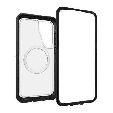 Otterbox | Defender XT Clear Pro Magnets Series Case Samsung Galaxy S25+ -  Clear / Black Dark Side | 77-97639