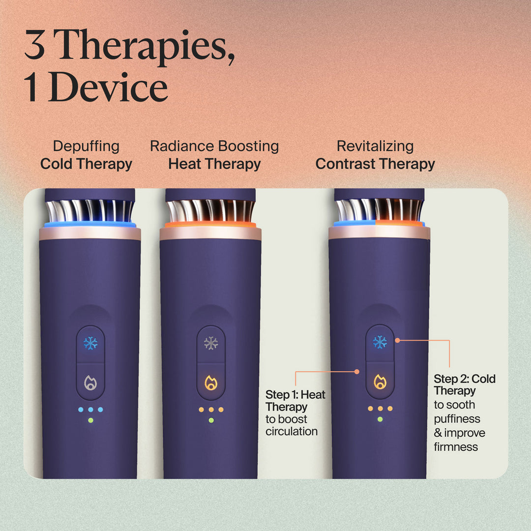 Therabody | TheraFace Depuffing Wand - Indigo | TF0004132-2A40