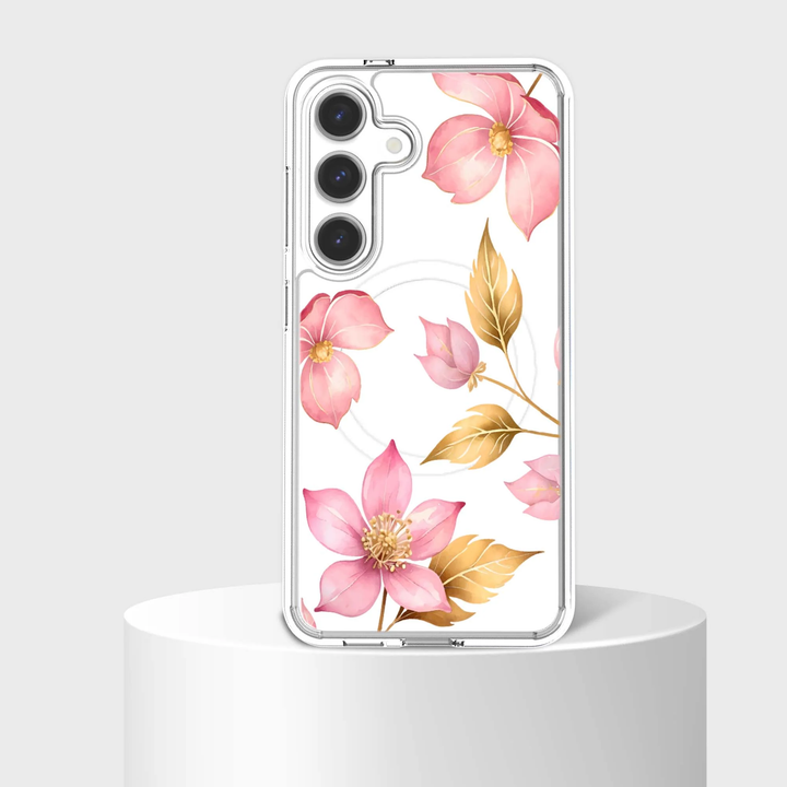 Caseco | Case for Samsung S26 -  Pink Wildflower | ED24F3-PK