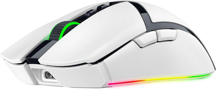 Razer | Cobra Pro Optical Gaming Mouse with Chroma RGB Lighting Wireless - White | RZ01-04660200-R3U1