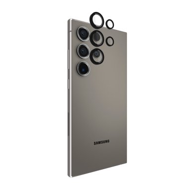 //// Case-Mate | Aluminum Ring Glass Lens Protector Samsung Galaxy S24 Ultra - Black | 15-12353