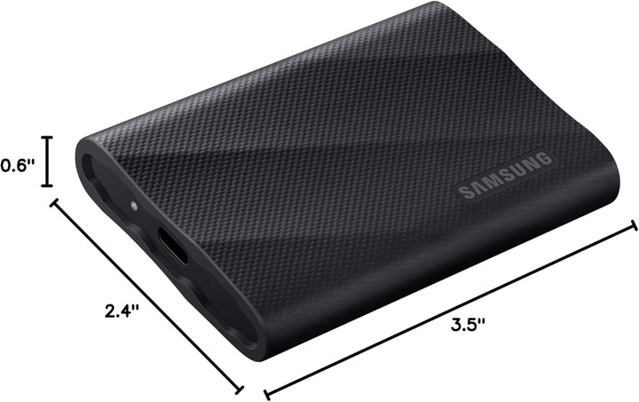 Samsung | USB 3.2 Gen. 2 T9 1TB Portable SSD - Black Open box | MU-PG1T0B/AM-OB