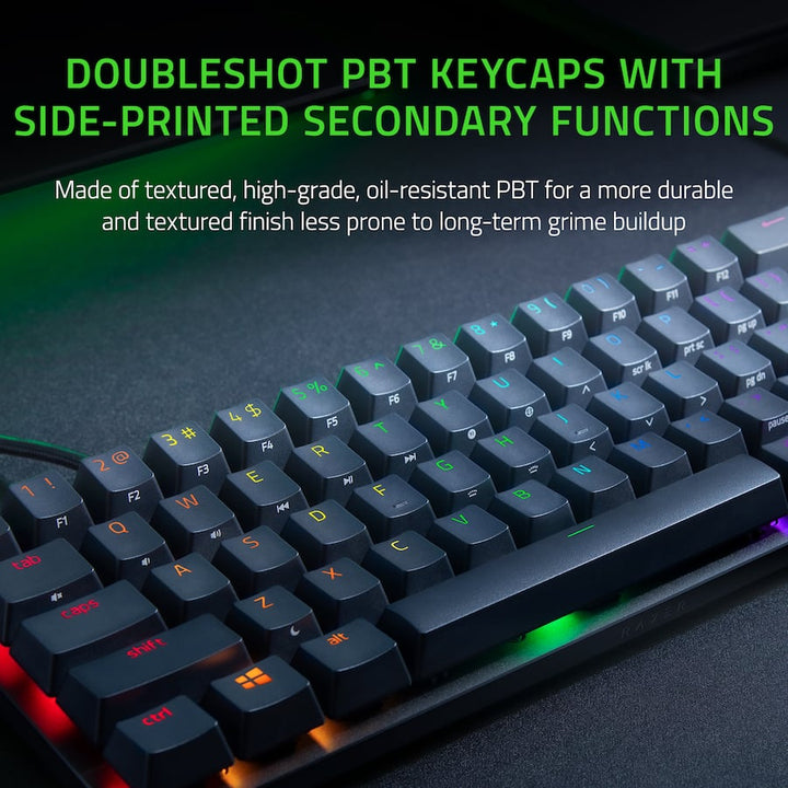 Razer Renewed | Huntsman Mini Mechanical Clicky Optical Gaming Keyboard - Black | RZ03-03390500-R3U1 | 60 DAYS WARRANTY