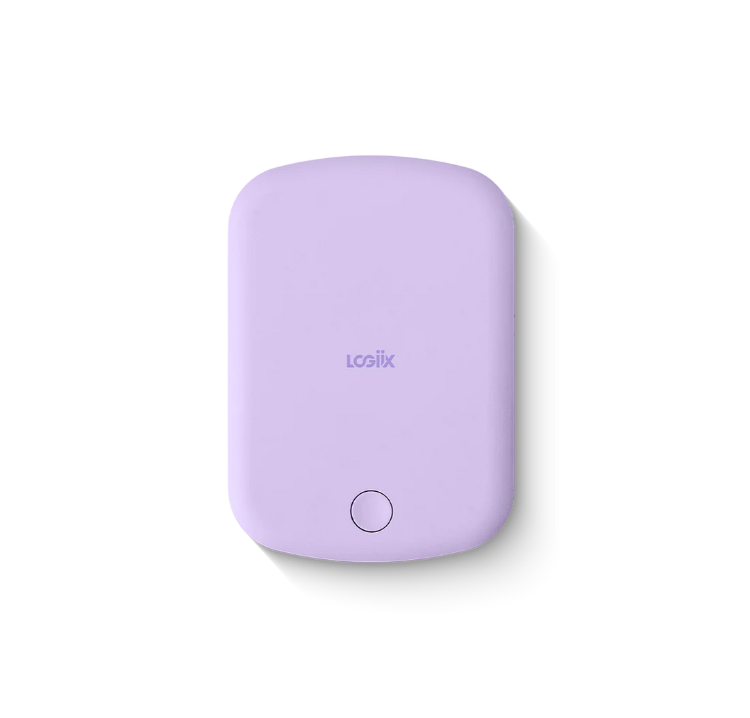 LOGiiX | Vibrance Piston Power 5000 mAh Mag 7.5W/12W - Lavender | LGX-14015