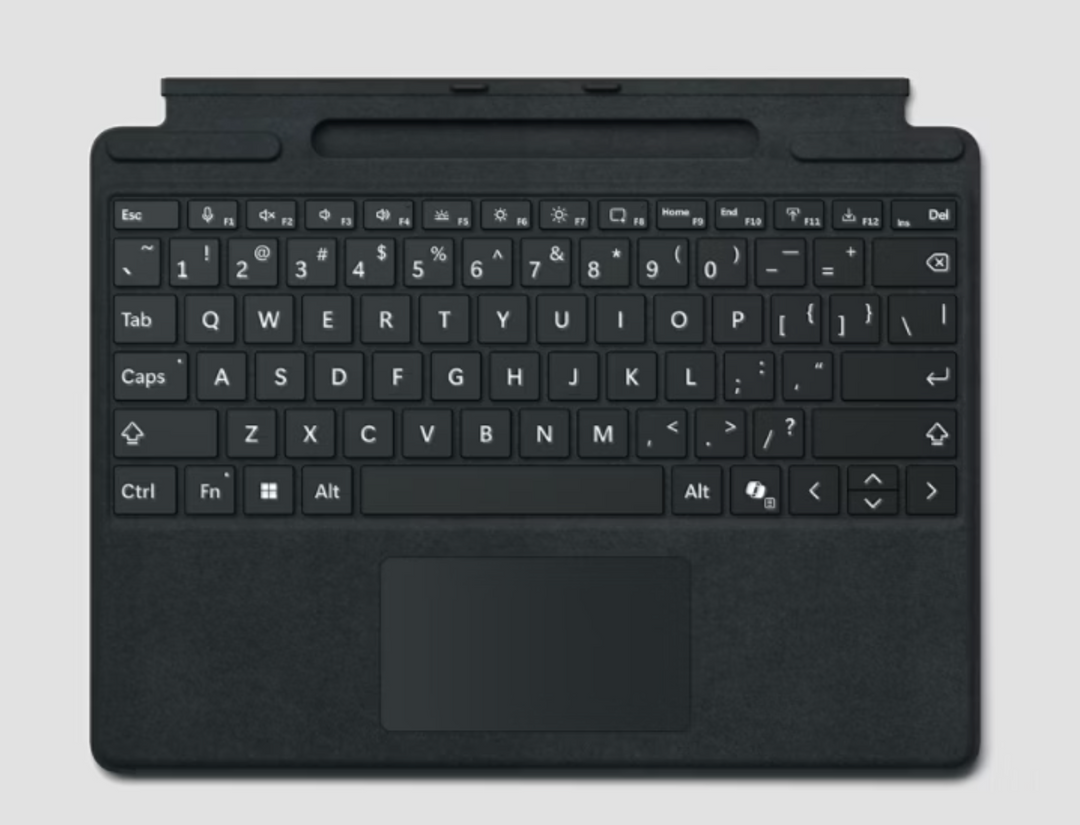 Microsoft | Surface Pro 13in Keyboard for Business, with Slim Pen English, Canada, Copilot-ready - Black | EP2-43230