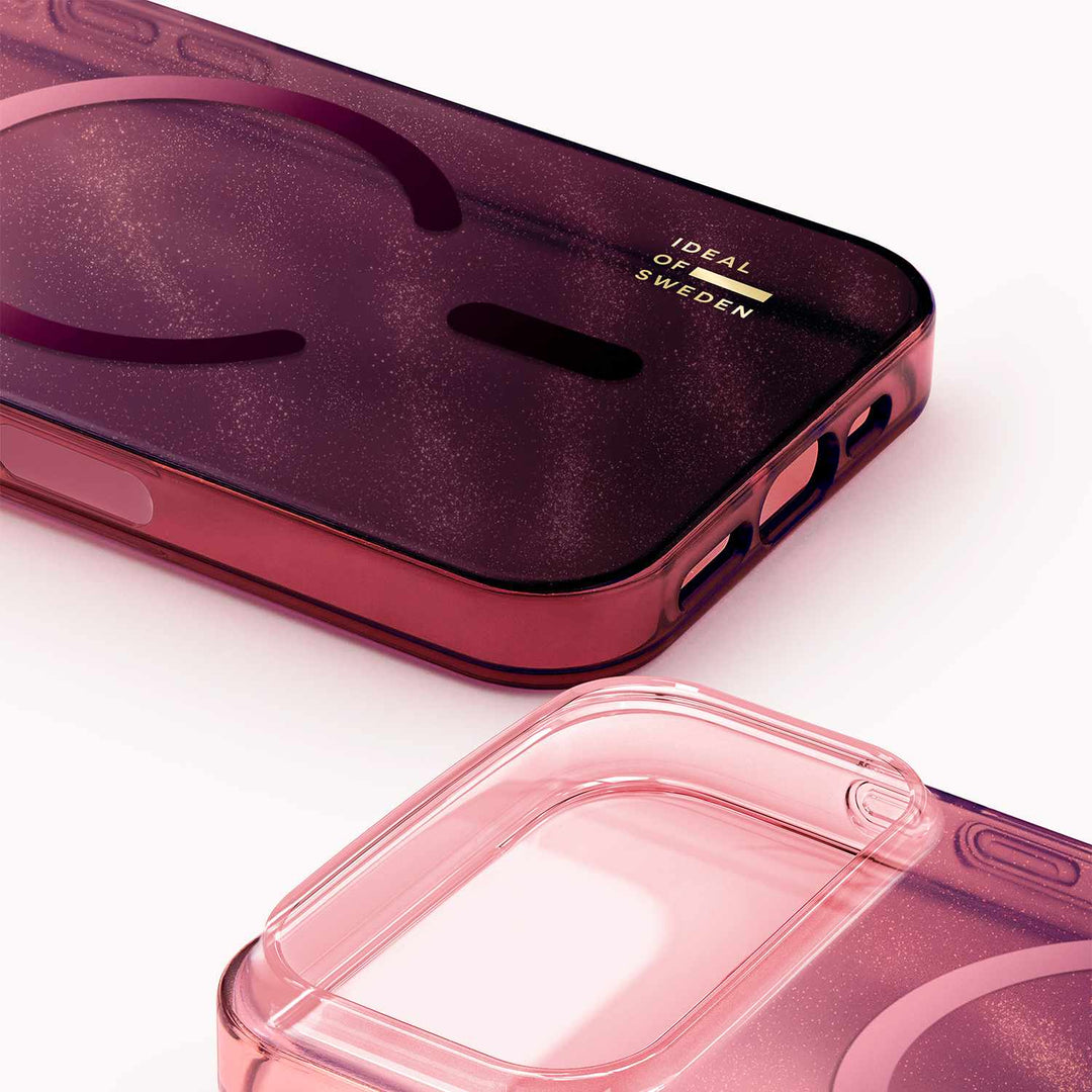 Ideal of Sweden | MagSafe Case Cherry Lacquer for iPhone 17 Pro - Glitter Glow | IDCLCMSB-I2567P-507