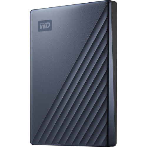 WD | My Passport Ultra 6TB USB-C/USB 3.0 External Hard Drive - Blue | WDBEJA0060BBL-WESN