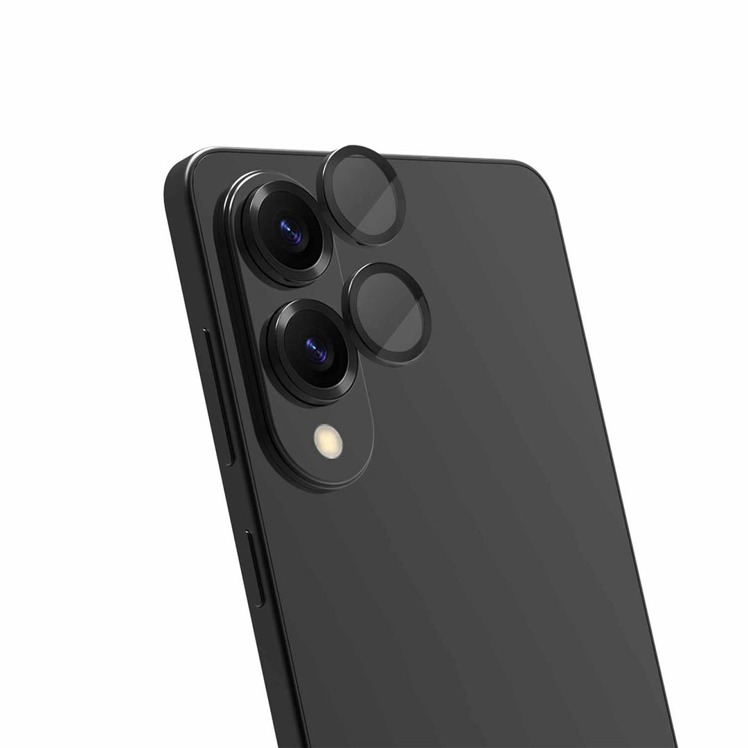 Blu Element | Aluminum 1 by 1 Lens Protector for Samsung Galaxy S25 Edge - Black | BELPS25E