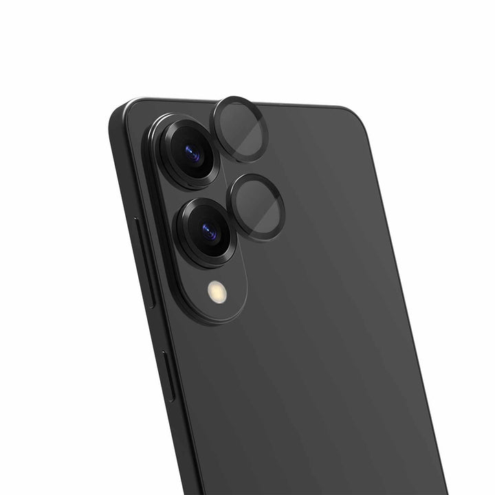 Blu Element | Aluminum 1 by 1 Lens Protector for Samsung Galaxy S25 Edge - Black | BELPS25E