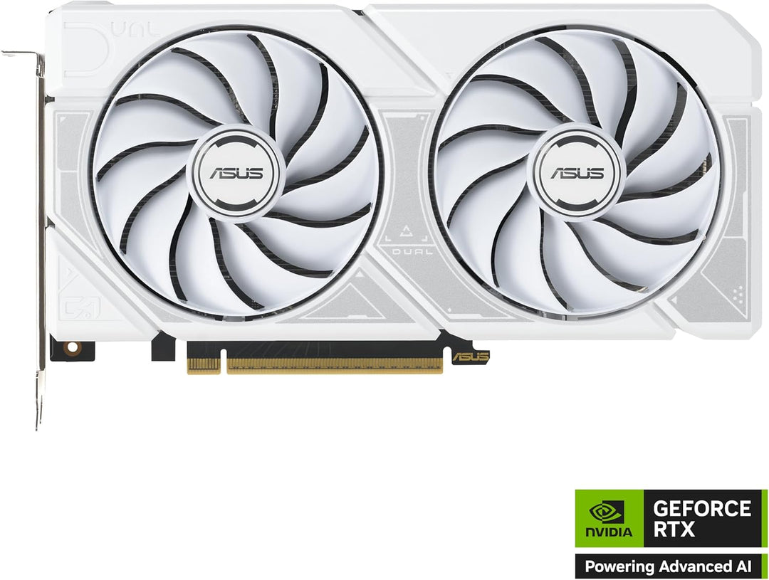 ASUS | Dual GeForce RTX 5060 Ti 16GB GDDR7 OC Edition - White  | DUAL-RTX5060TI-O16G-WHITE