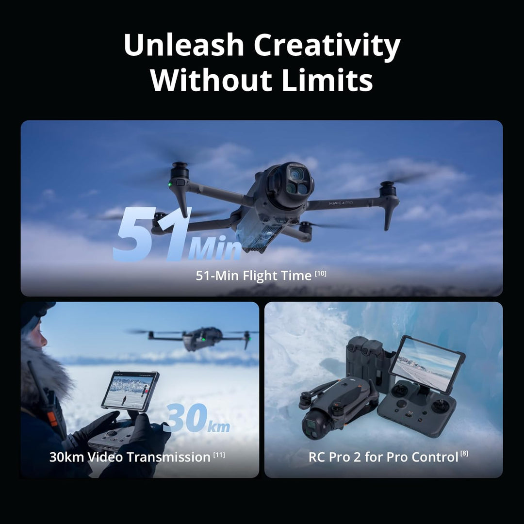 DJI | Mavic 4 Pro Creator Combo 512GB (DJI RC Pro 2) | CP.MA.00000847.02