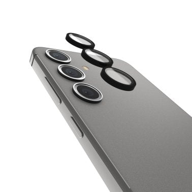 Case-Mate | Aluminum Ring Glass Lens Protector Samsung Galaxy S24+ - Black | 15-12345