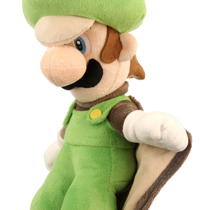 Little Buddy | Flying Squirrel (Musasabi) Luigi Official New Super Mario Bros 9" Plush