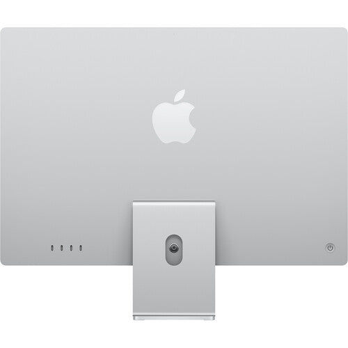 Apple | iMac 24" with Retina 4.5K display: Apple M4 chip with 10‑core CPU and 10‑core GPU, 16GB, 512GB SSD - Silver  | MWUV3LL/A